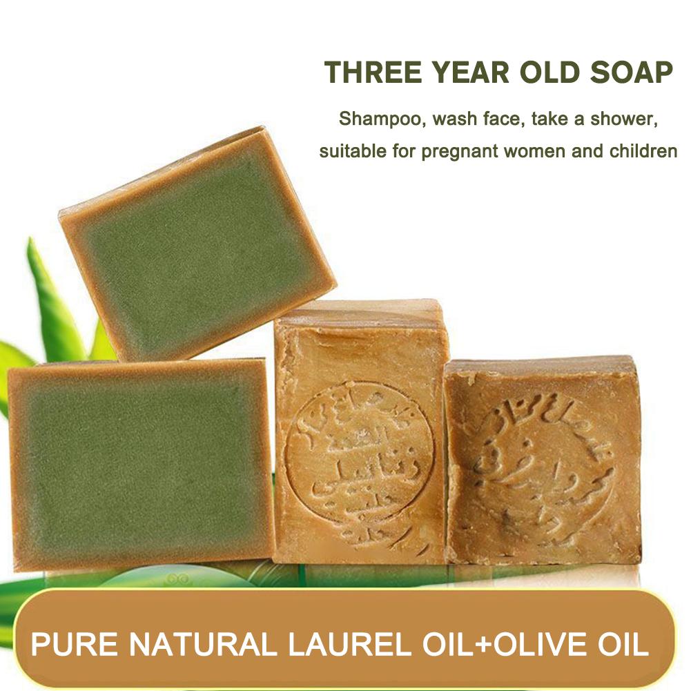 Face Wash Mens - Savon à l'huile d'olive nettoyant pour