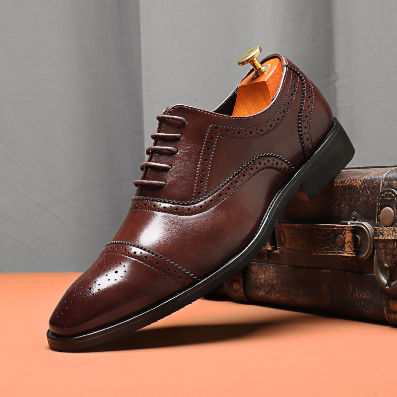 Men'S Grooming Oxford - Chaussures en cuir de luxe pour