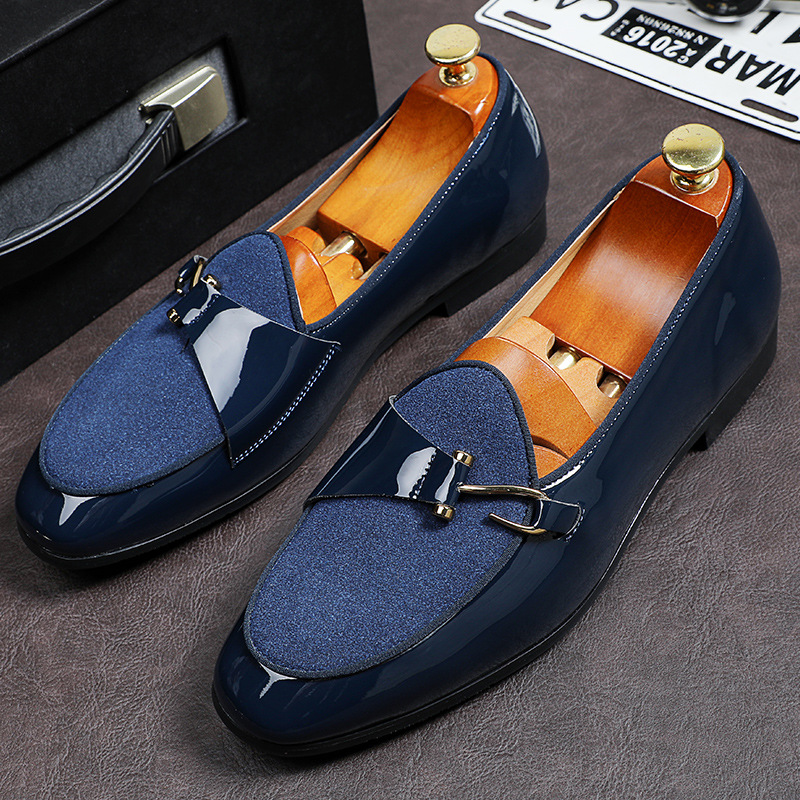 Men'S Grooming Oxford - Chaussures Oxford pointues en daim avec