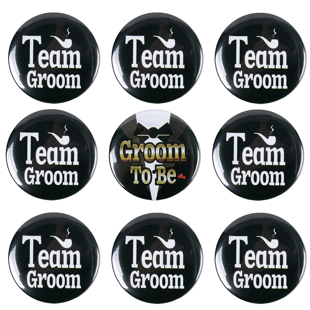 Men'S Grooming Ideas - Broches de Badge de fête d'enterrement