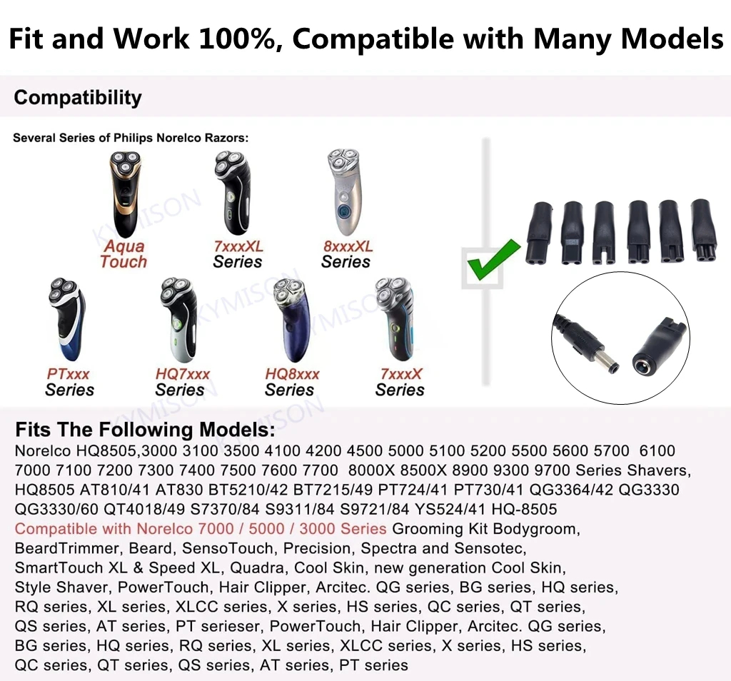 Cordon d'alimentation de rempl - Men'S Grooming Clippers avis et prix