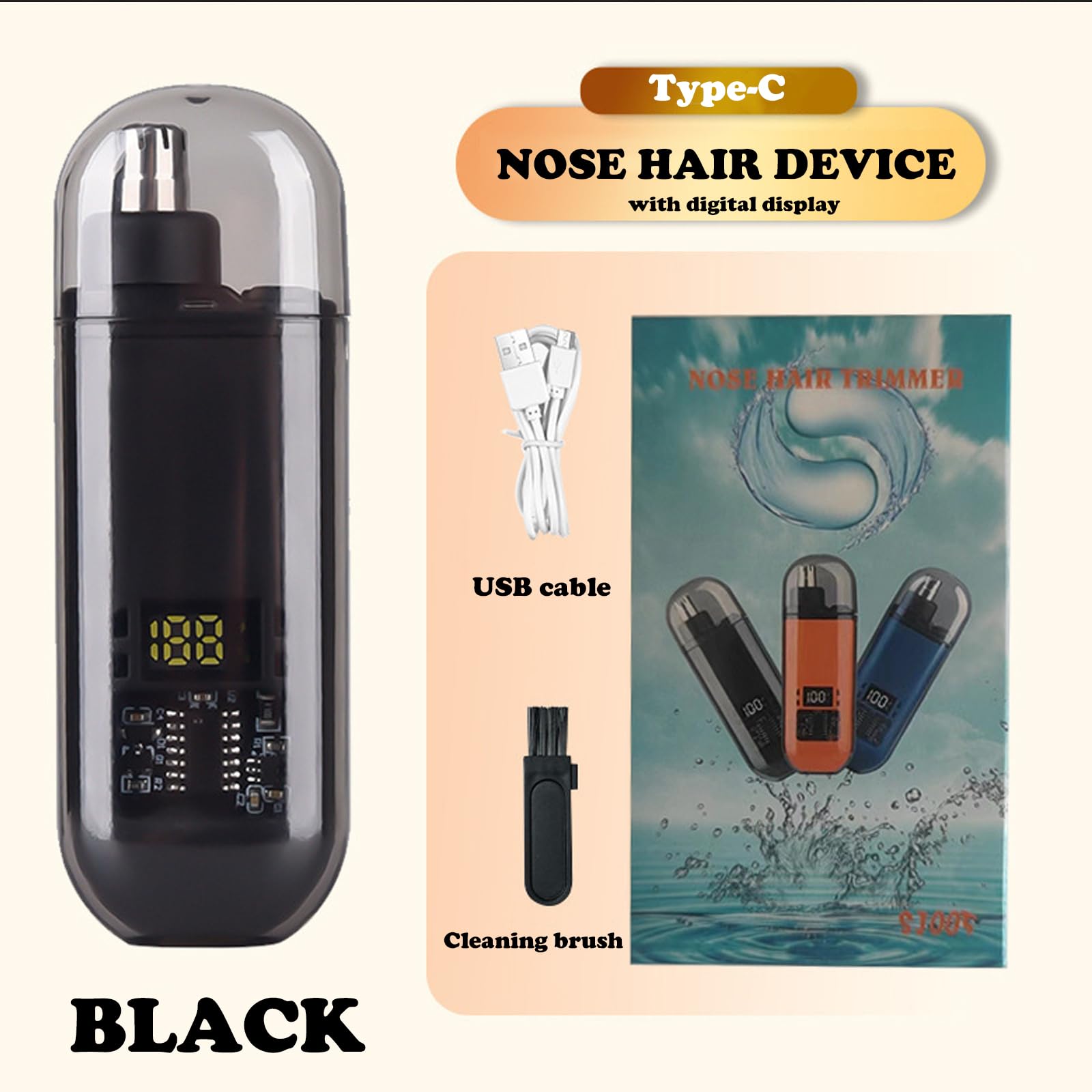 Tondeuse nez-oreilles recharge - Men'S Grooming Clippers avis et prix