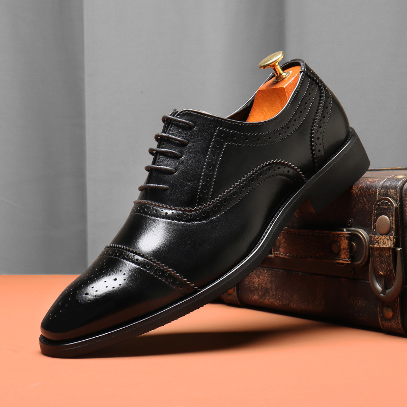 Chaussures en cuir de luxe pou - Men'S Grooming Oxford avis et prix