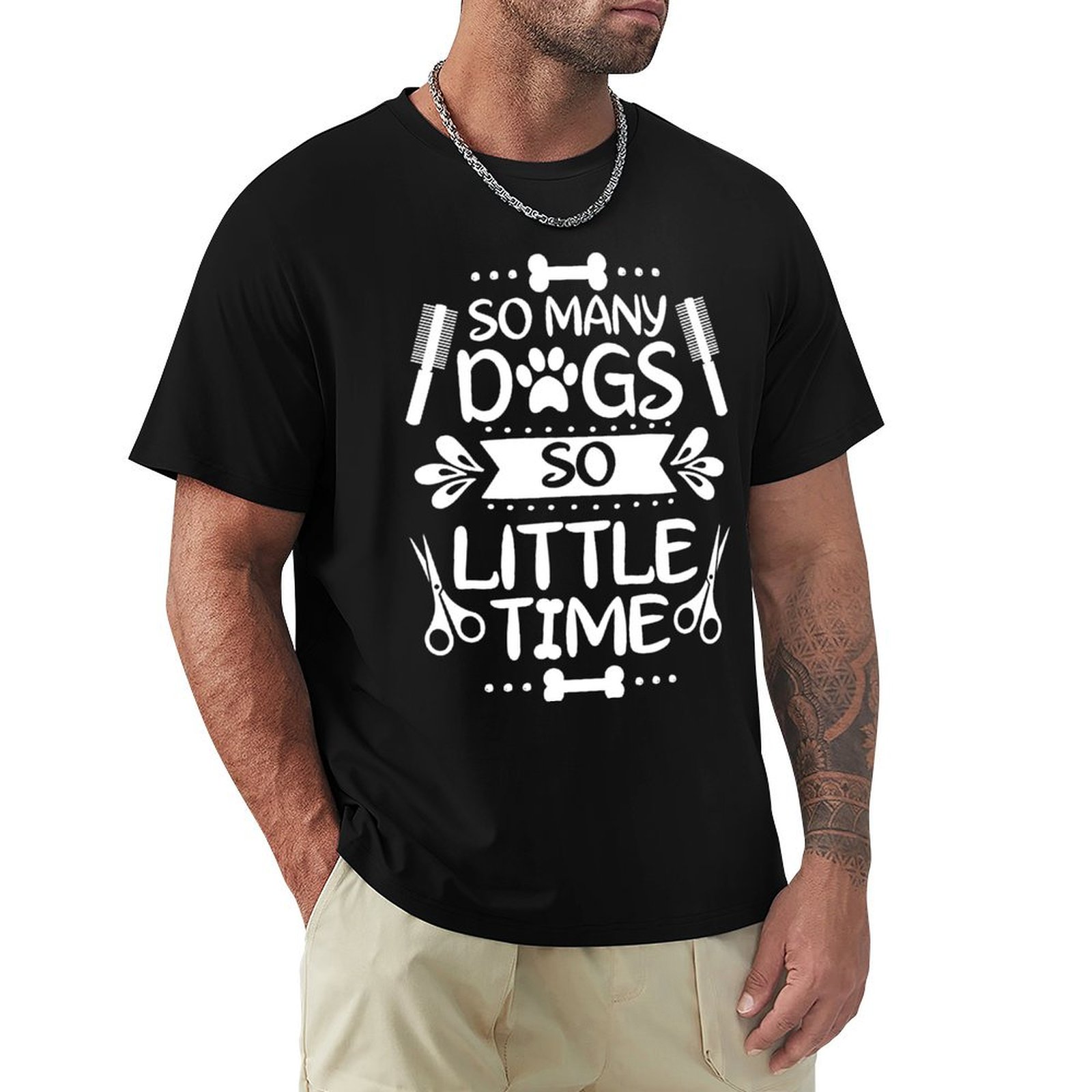 T-shirt pour toiletteur de chi - Men'S Grooming Ideas avis et prix