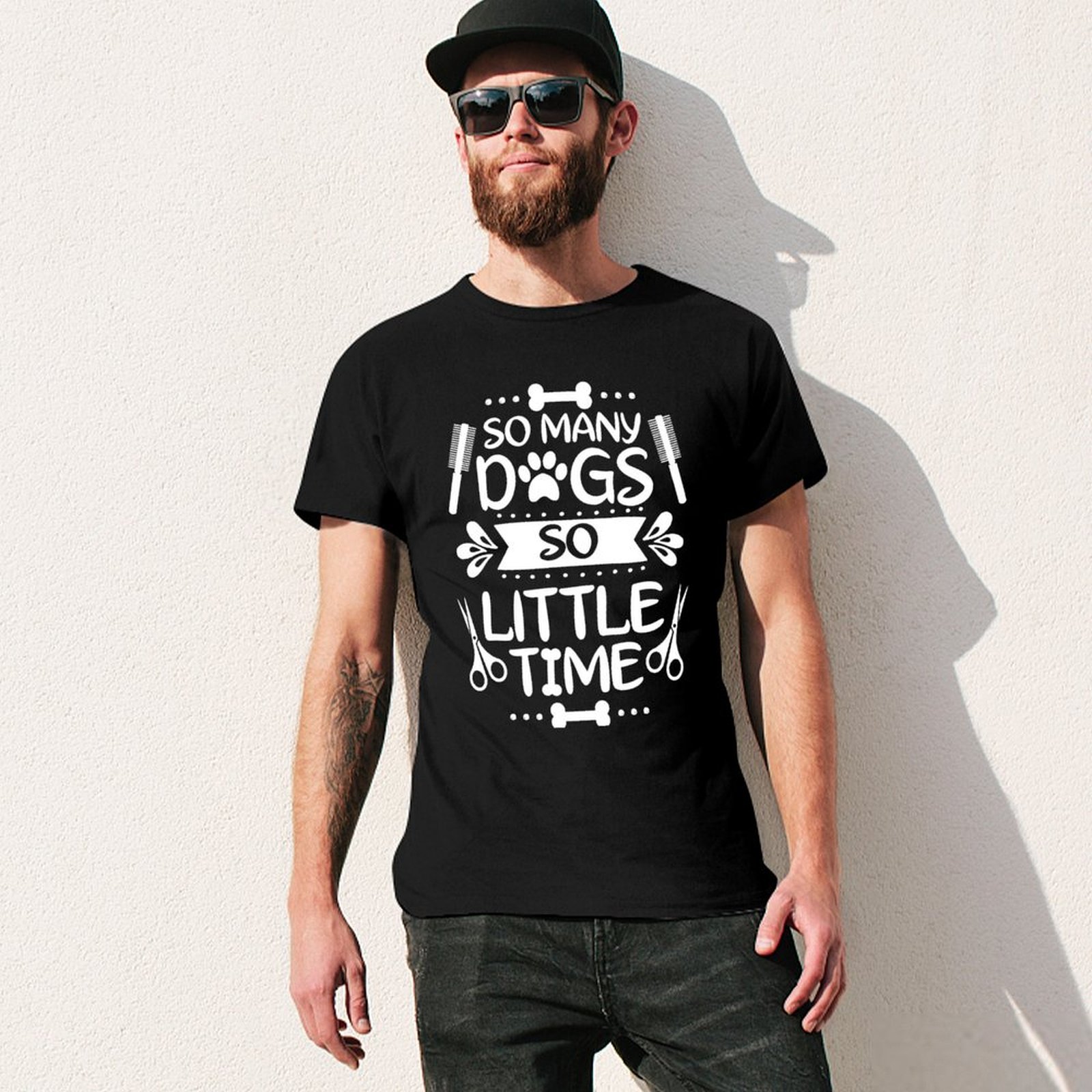 T-shirt pour toiletteur de chi - Men'S Grooming Ideas avis et prix