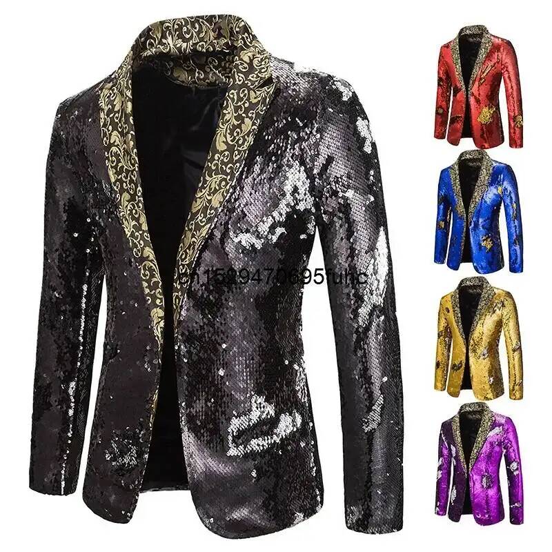 Blazer homme scintillant à col - Men'S Grooming Club avis et prix