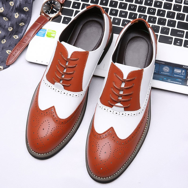 Chaussures provoqué en cuir vé - Men'S Grooming Oxford avis et prix