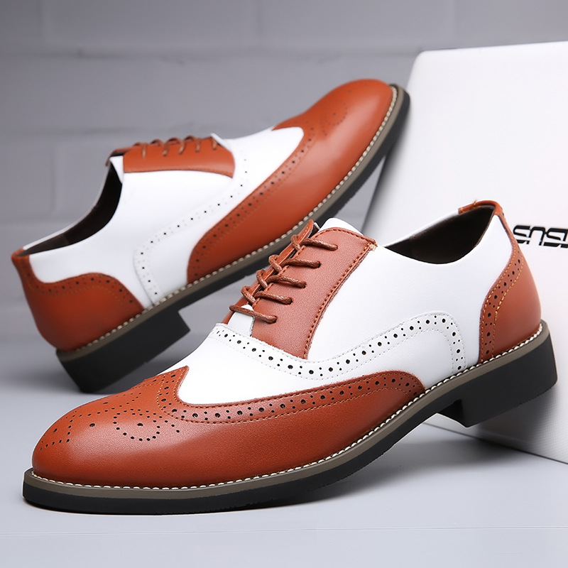 Chaussures provoqué en cuir vé - Men'S Grooming Oxford avis et prix